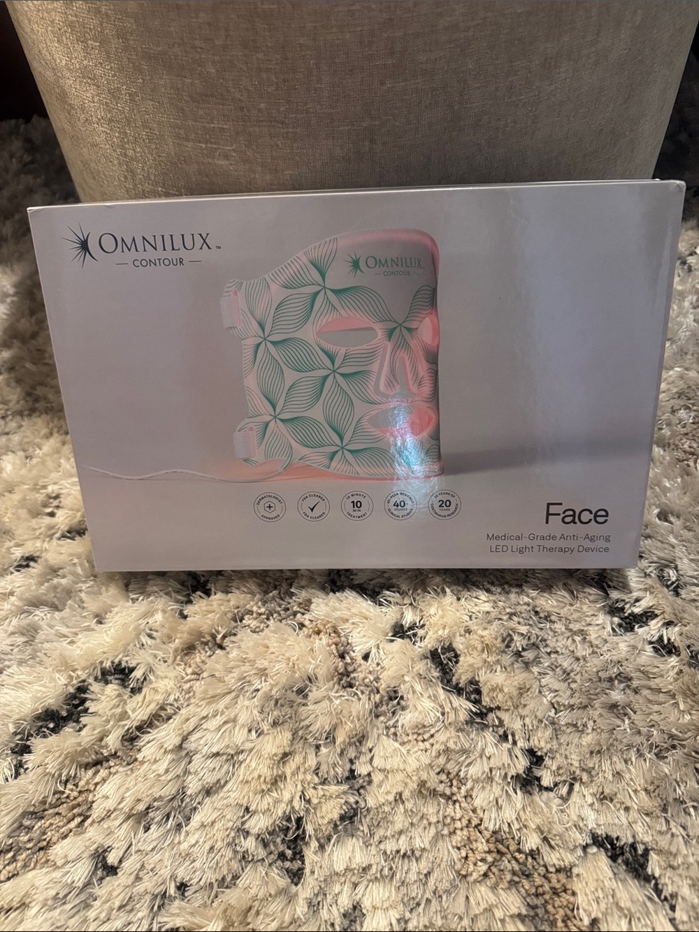 Omnilux Contour Face LED Light Therapy Mask